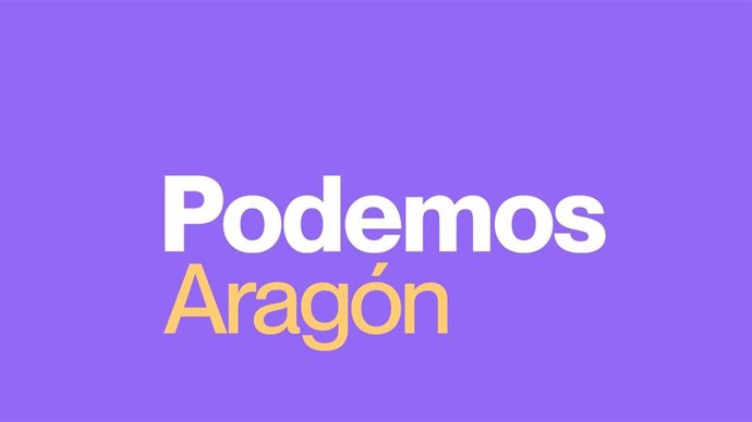 Archivo - Logo de Podemos Aragón