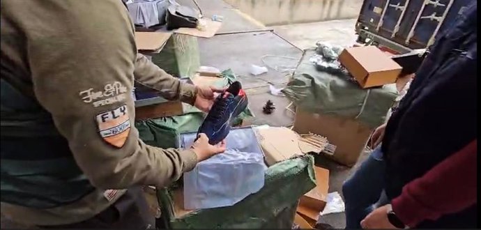 Imagen de la intervención en el Puerto de Algeciras