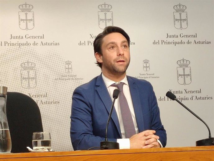 Archivo - El diputado del PP en la Junta General del Principado, Andrés Ruiz