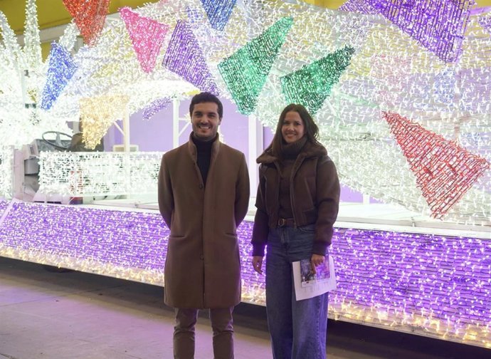 El alcalde de Torrejón, Alejandro Navarro, presenta las novedades de la Gran Cabalgata de Reyes.