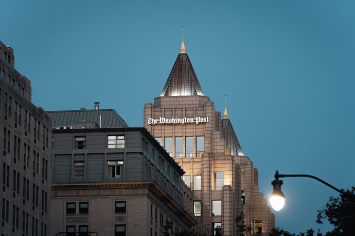 Archivo - October 25, 2024, Washington, United States: Washington Post headquarter building in Washington. For the first time in decades, The Washington Post will not endorse a candidate in this year's presidential election, the newspaper's publisher anno