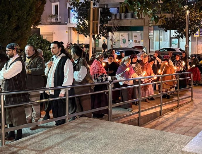 Recreación histórica de San Quílez, en Binéfar (Huesca).