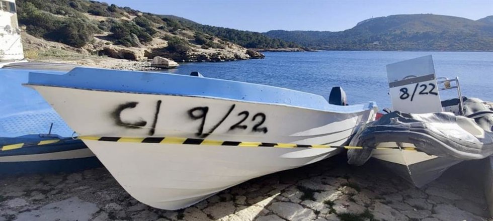 Pateras llegadas a las costas baleares