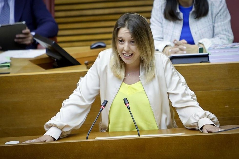 La diputada del Grupo Parlamentario Popular en Les Corts Noelia Ciscar