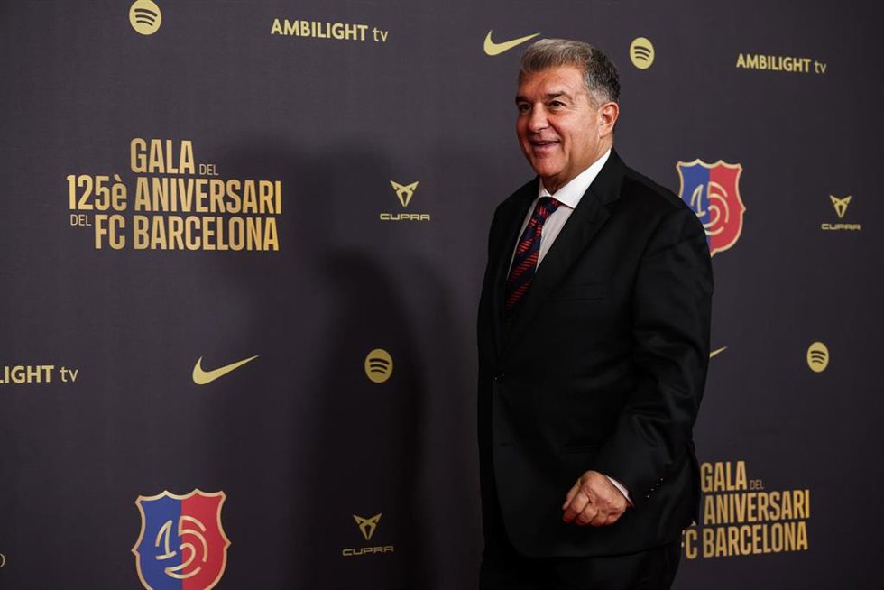 Archivo - Joan Laporta, presidente del FC Barcelona