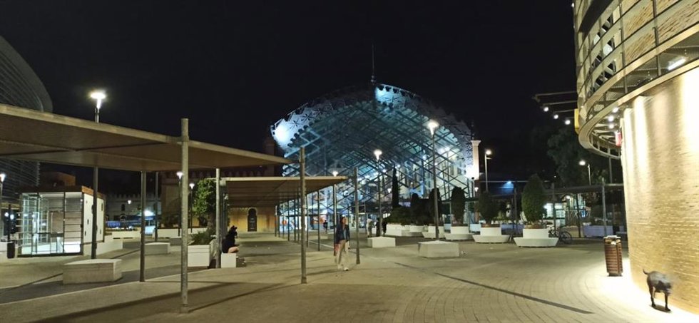 Entorno urbano de Plaza de Armas, en Sevilla