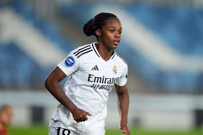 Linda Caicedo con el Real Madrid