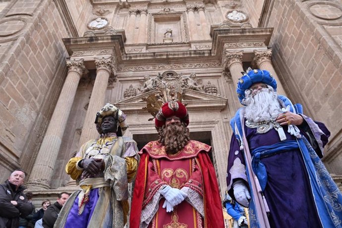 Sus Majestades los Reyes Magos de Oriente en Almería.