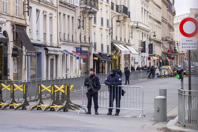 Imagen de archivo de las fuerzas de seguridad de Francia