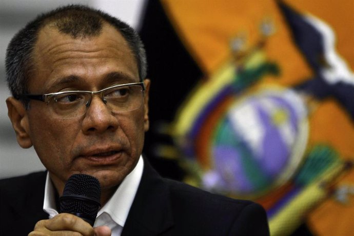 Archivo - El exvicepresidente ecuatoriano Jorge Glas