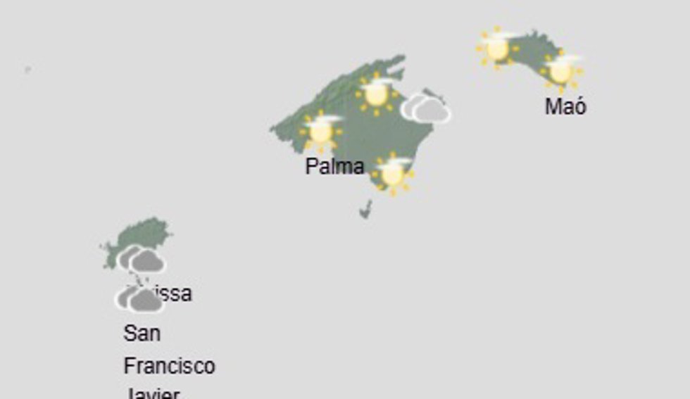 El tiempo hoy, lunes 6 de enero, en Baleares.
