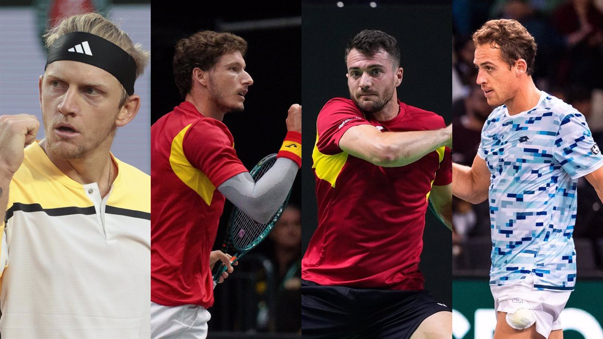 Davidovich, Carreño, Martínez and Carballés will play the Davis Cup in Switzerland