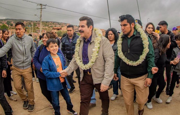 El alcalde de Cochabamba, Manfred Reyes Villa