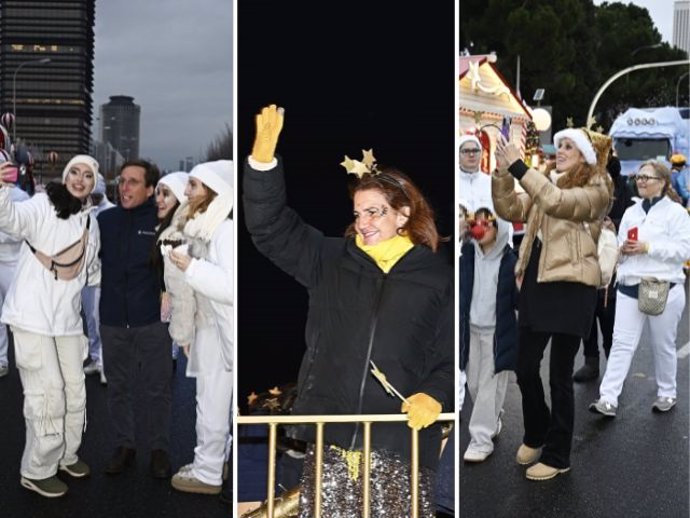 Los famosos que se han dejado envolver por la magia de la Cabalgata de Reyes en Madrid