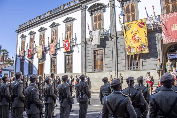 Desfile de la Pascua Militar en Tenerife