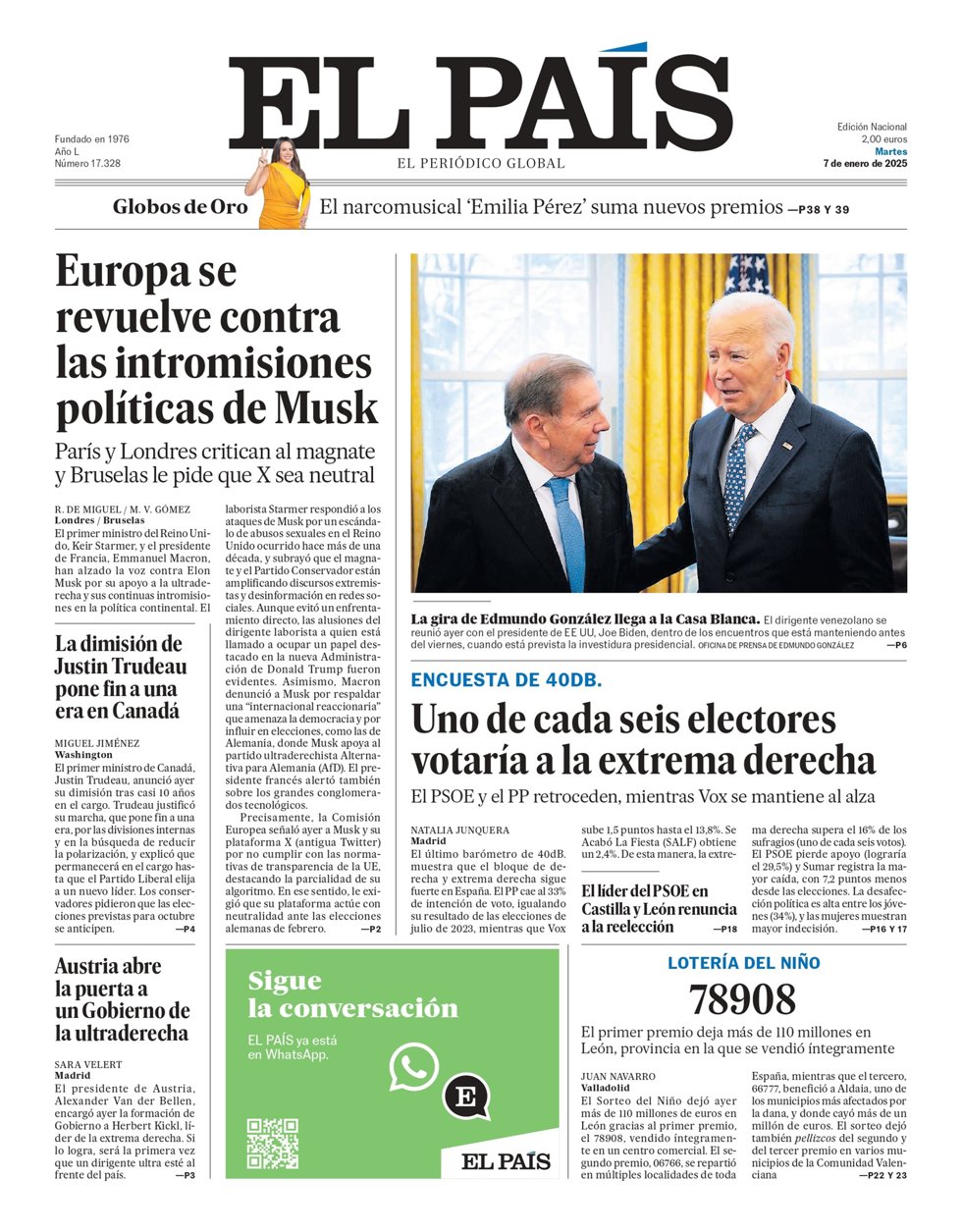 Portada El País