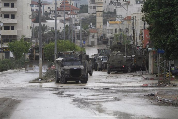 Imagen de archivo del Ejército de Israel en Tulkarem (Cisjordania)