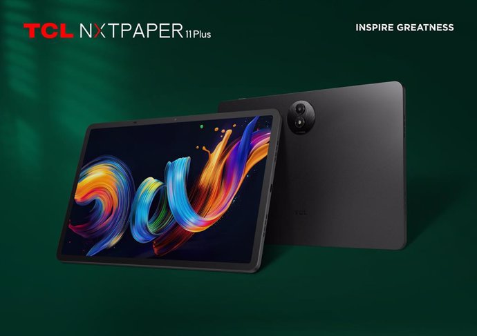 La nueva tableta NXTPAPER 11 Plus de TCL.