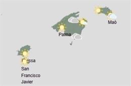 El tiempo hoy, martes 7 de enero, en Baleares.