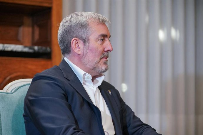 El presidente de Canarias, Fernando Clavijo