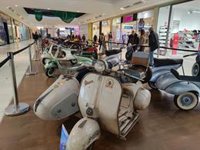 Vallsur acoge una exposición de motos clásicas y un espectáculo de freestyle con motivo de Pingüinos 2025