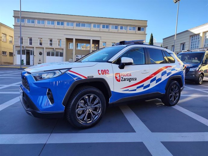 Archivo - Coche de Policía Local de Zaragoza