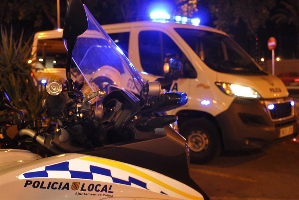 Patrulla de la Policía Local de Palma.