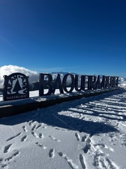 La estación leridana de Baqueira Beret cierra las Navidades con 130 kilómetros de pistas abiertas.