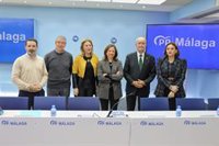 El PP de Málaga pide al Gobierno "más primeras piedras y licitaciones de obra" en 2025 "y menos estudios y tuits"