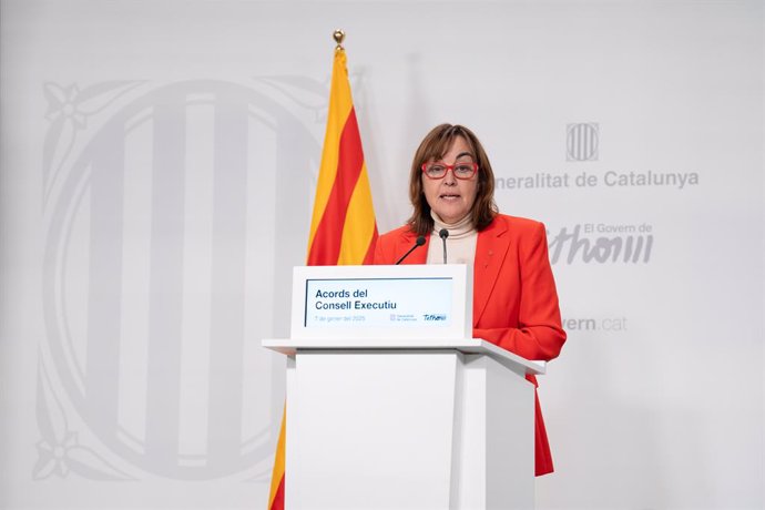 La portaveu del Govern, Sílvia Paneque