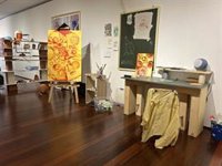 Acercar el público al día a día del artista: Fundación Caja Rioja Gran Vía acoge la exposición 'arte sucio'