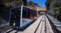 Una avería deja sin servicio al Funicular de Vallvidrera (Barcelona) de FGC