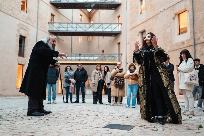 Una de las actividades organizadas en Navidad por la institución insular.