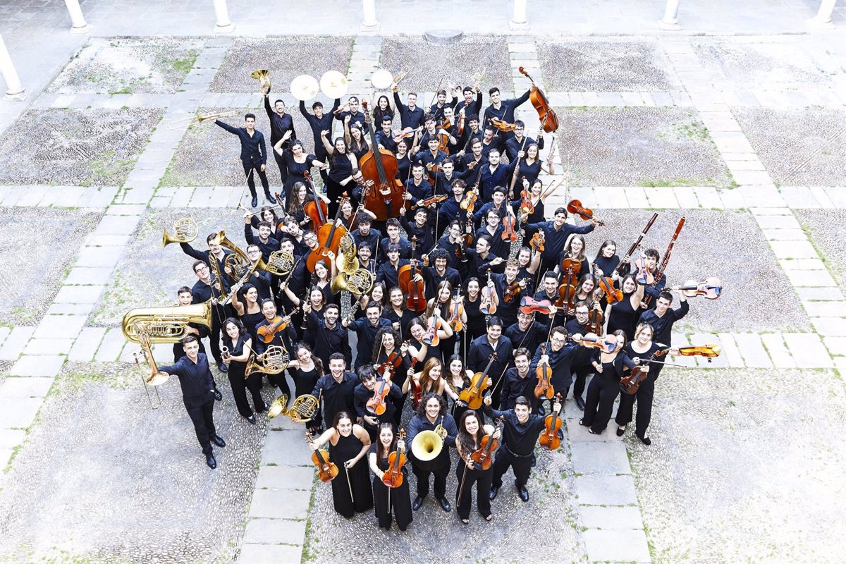 The National Youth Orchestra of Spain holds six concerts in January in Pamplona, ​​Burgos, Santander, Zaragoza and Madrid