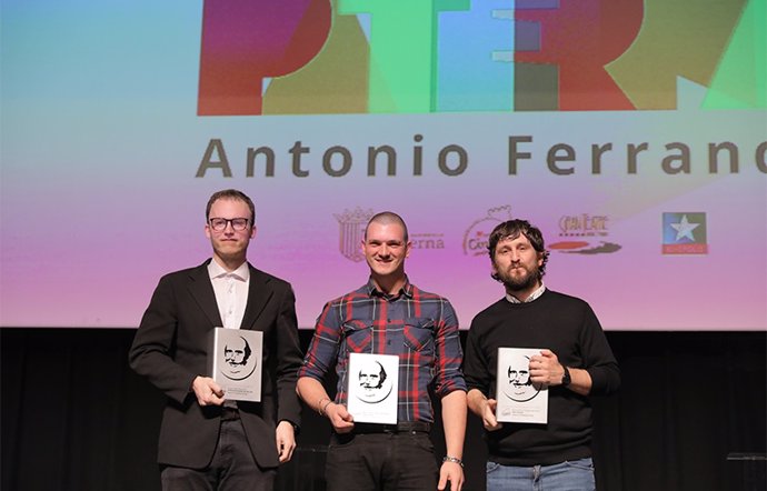 Imagen de archivo de premiados del Festival de Cine Antonio Ferrandis de Paterna