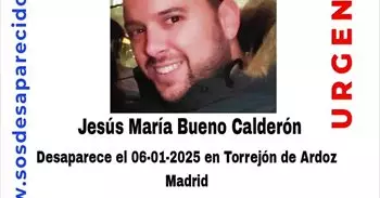 Buscan a un hombre de 33 años desaparecido ayer en Torrejón de Ardoz