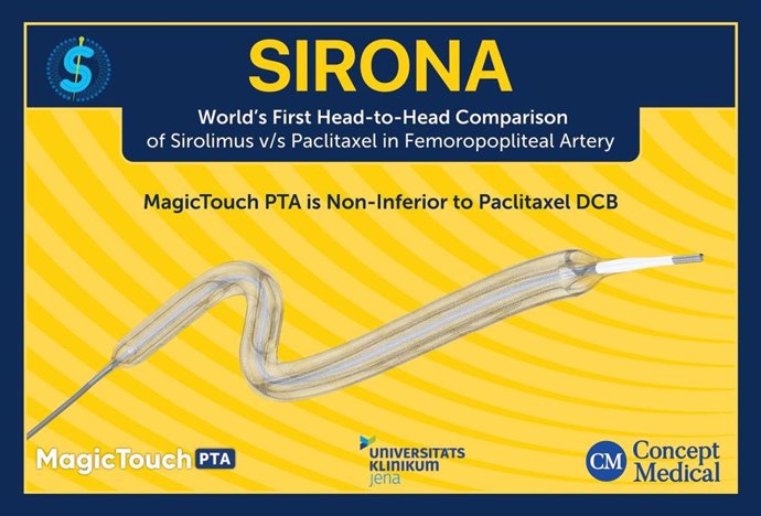 Sirolimus-Coated Balloon (MagicTouch PTA) as a Promising Alternative for PAD Treatment