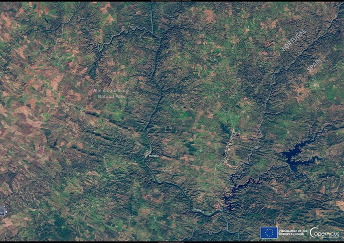 Imagen del Sentinel-2 de Copernicus.