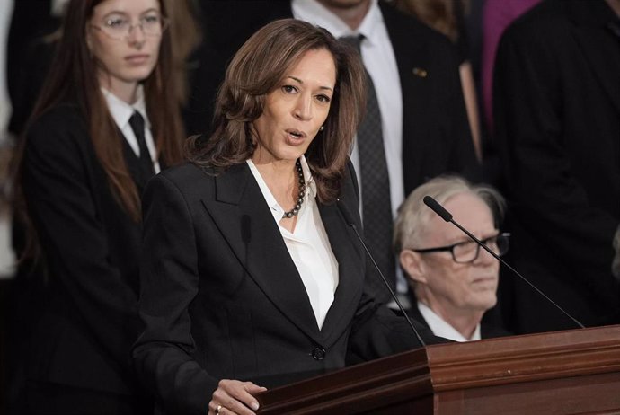 La vicepresidenta de EEUU, Kamala Harris