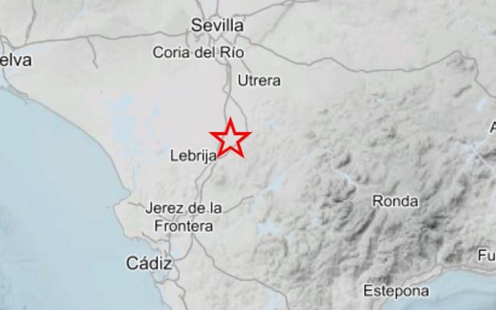 Terremoto con epicentro en Las Cabezas de San Juan (Sevilla)