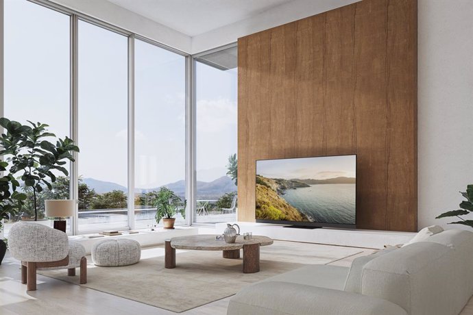 Los nuevos televisores OLED Z95B de Panasonic.