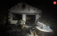 Bomberos apagan dos incendios sin heridos en dos viviendas de Boadilla y Cercedilla