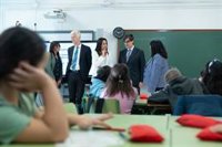 Salvador Illa y Schleicher (OCDE) firman un acuerdo para mejorar el sistema educativo en Catalunya