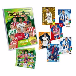 La colección de cromos 'Adrenalyn XL'.