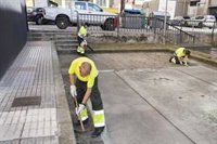 El Ayuntamiento de Camargo ultima trabajos de restauración urbana en diversos puntos del municipio