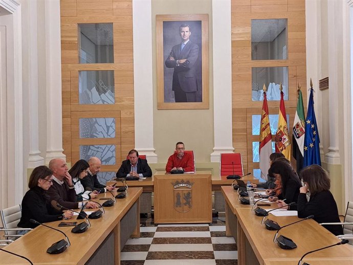 Reunión de la Comisión de Empleo del Ayuntamiento de Cáceres