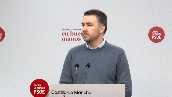 El portavoz de Empleo y Agricultura del Grupo Socialista en las Cortes de Castilla-La Mancha, Antonio Sánchez