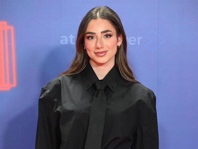 La influencer Lola Lolita posa durante la presentación de la nueva edición de 'El Desafío', a 08 de enero de 2025, en Madrid (España).