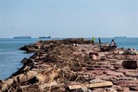 El Gobierno destaca que Costas trabaja en limpiar playas de Tavernes y Sueca y empezará antes de febrero en València