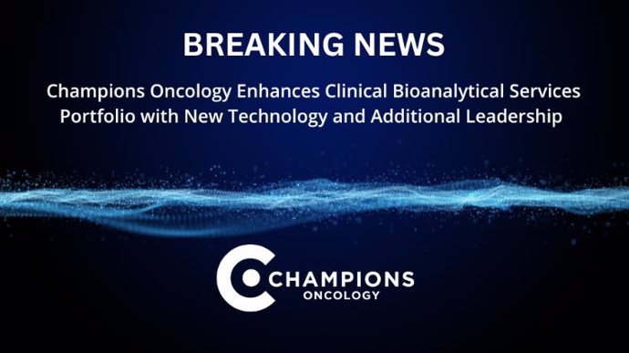 Champions Oncology mejora su cartera de servicios bioanalíticos